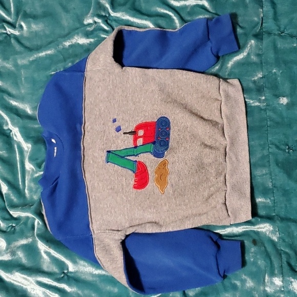 Just Friends vintage excavator sweater - Picture 1 of 4